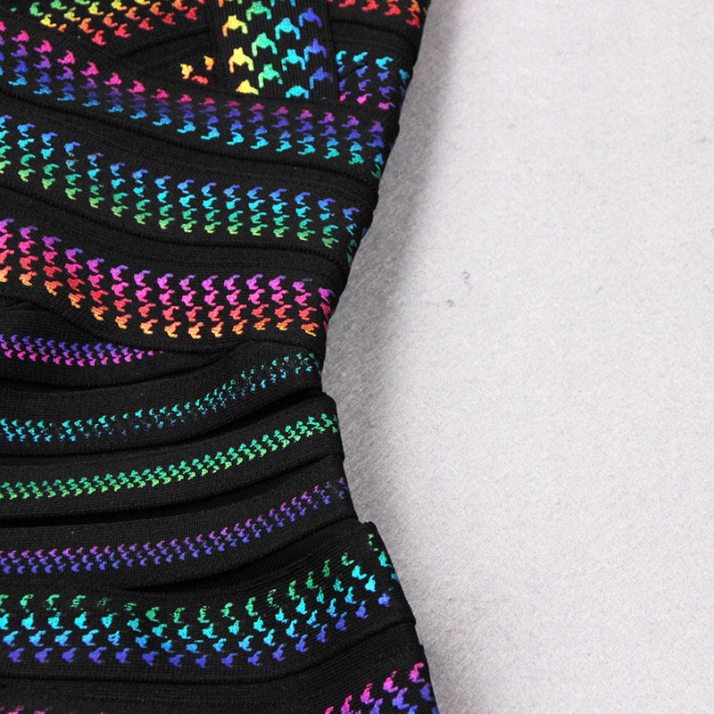 Black Bandage Dress HL8213 9