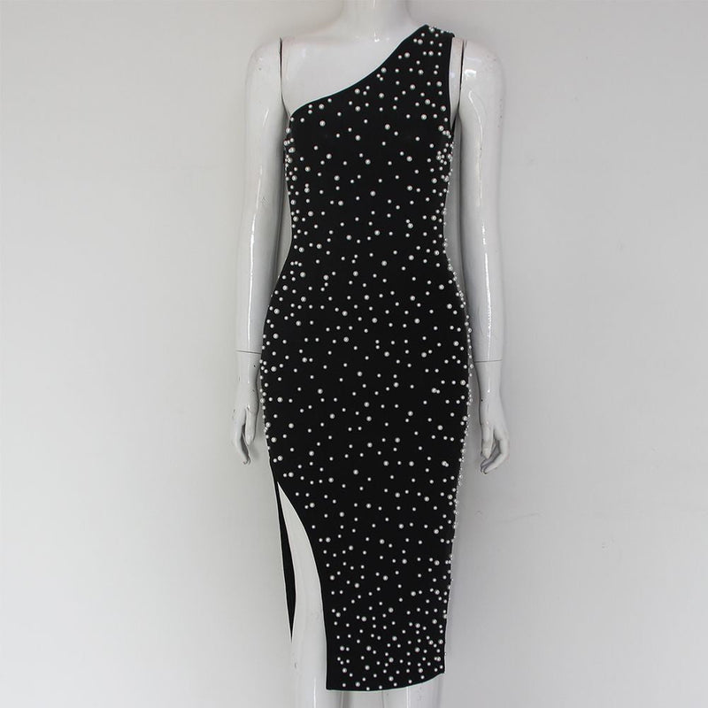 Black Bandage Dress HL8243 5