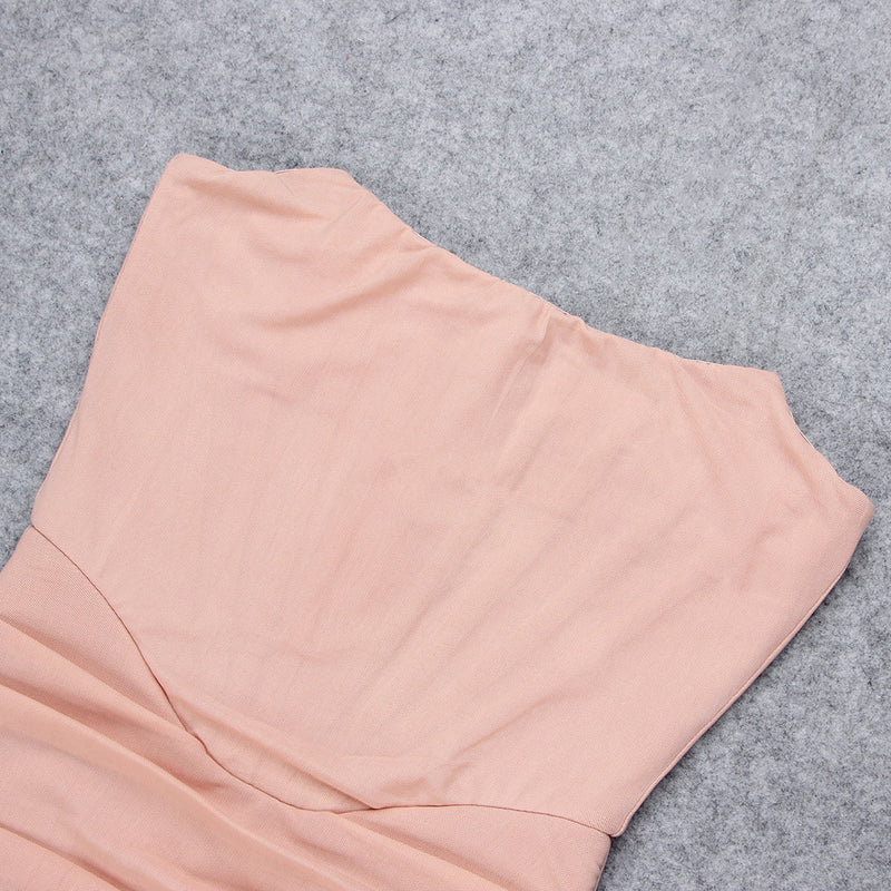 Pink Bandage Dress HL8256 3