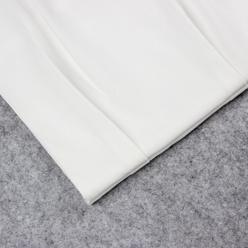 White Bandage Dress HL8256 10