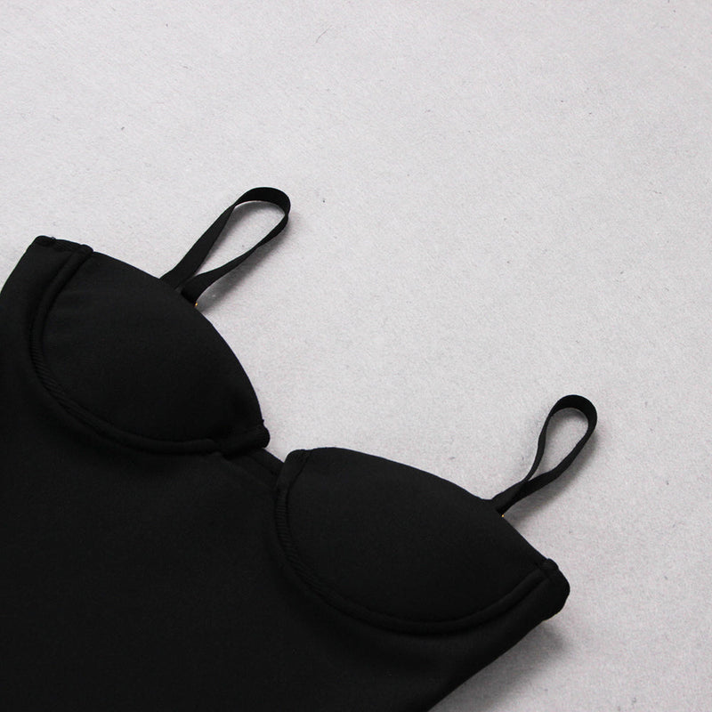 Black Bandage Dress HL8465 5