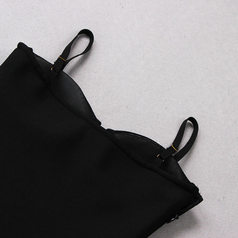 Black Bandage Dress HL8465 6