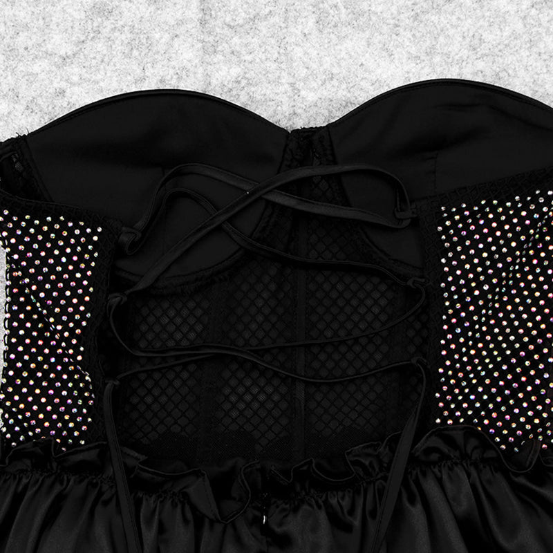 Black Bodycon Dress HL8499 9