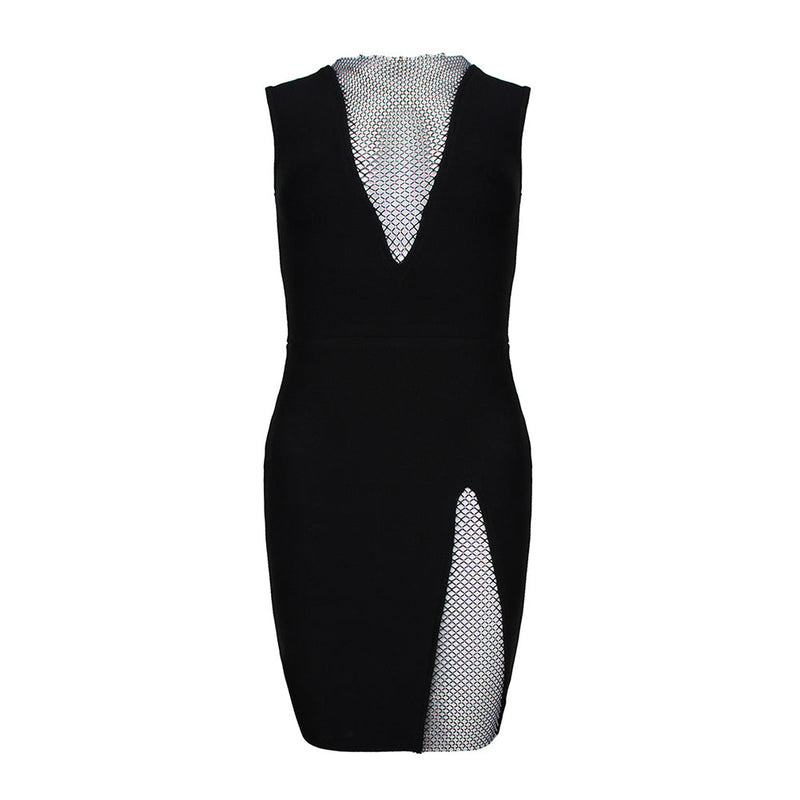 Black Bandage Dress HL8511 4