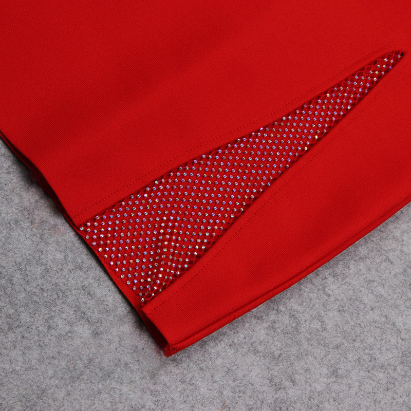 Red Bandage Dress HL8511 10