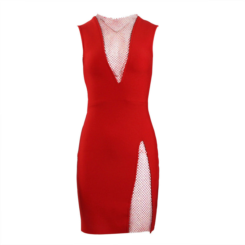 Red Bandage Dress HL8511 2