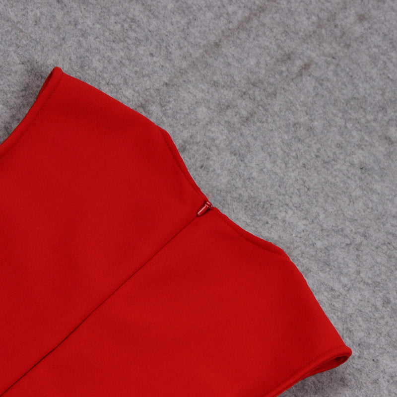 Red Bandage Dress HL8511 9