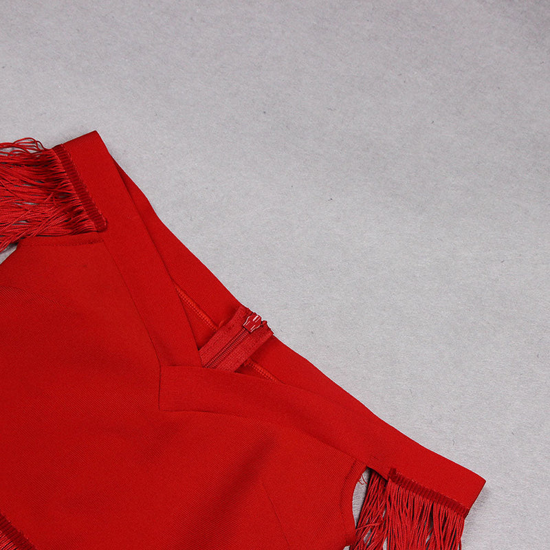 Red Bandage Dress HL8605 5