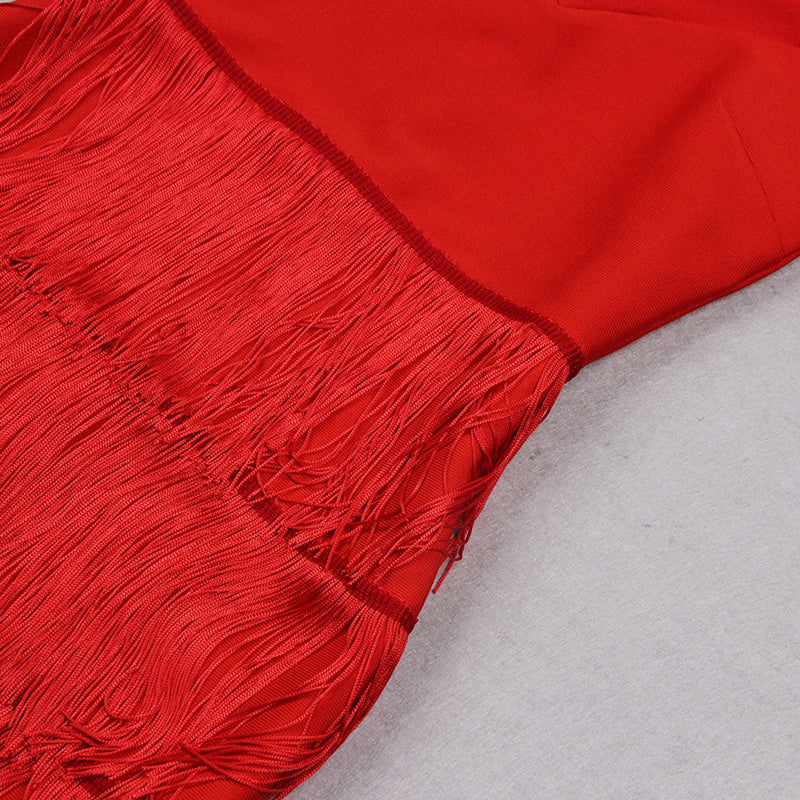 Red Bandage Dress HL8605 8