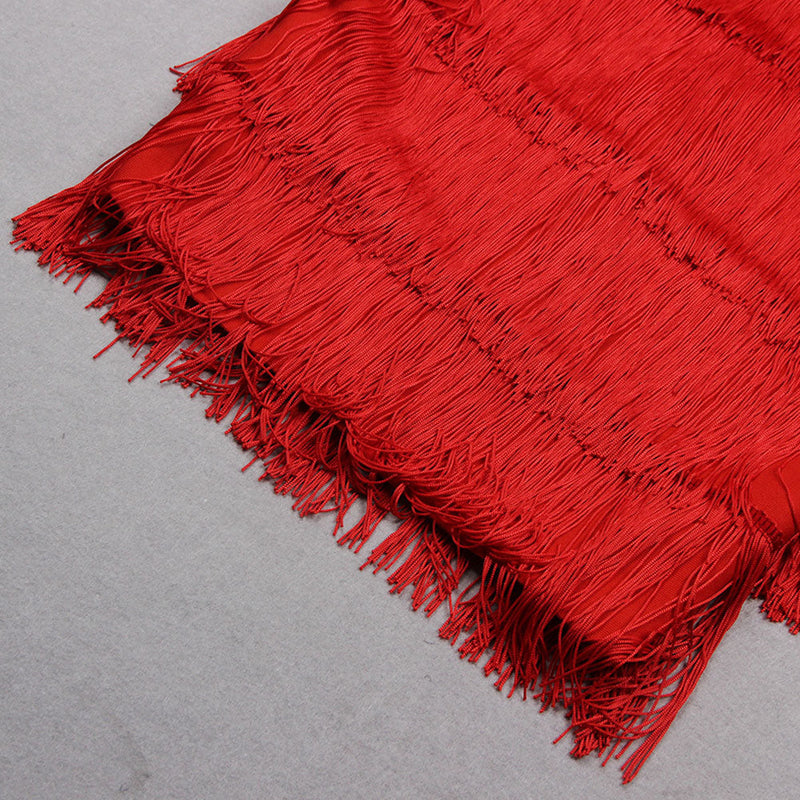 Red Bandage Dress HL8605 9