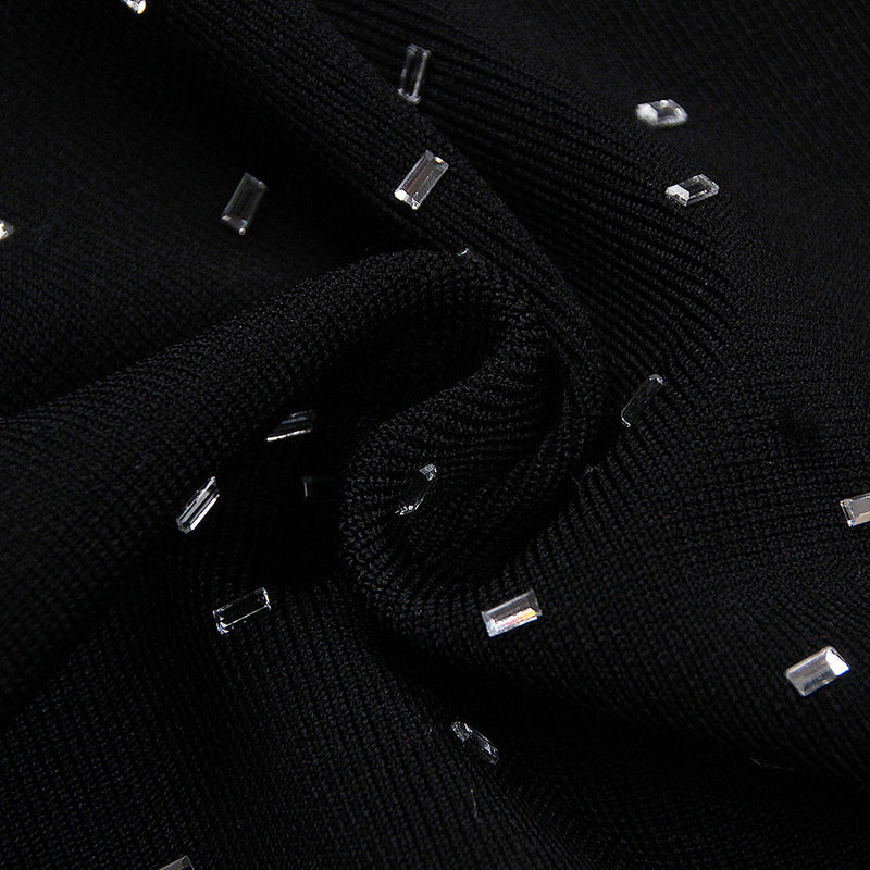Black Bandage Dress HL8606 9
