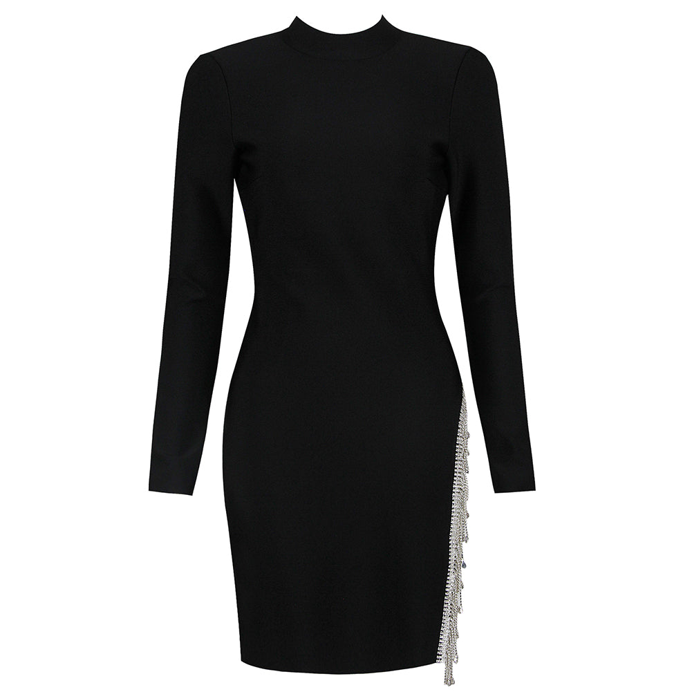 Black Bandage Dress HL8707 5