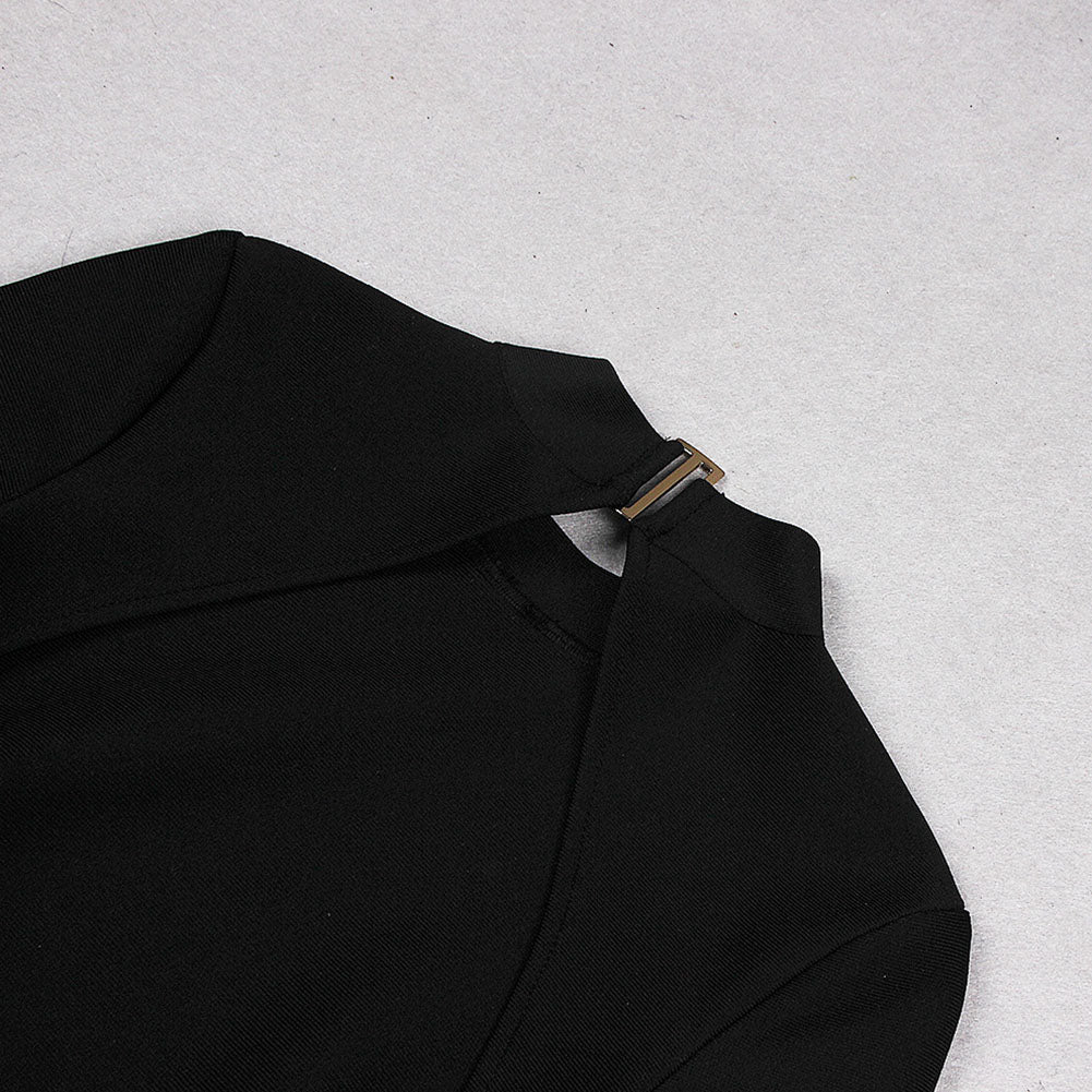 Black Bandage Dress HL8707 7
