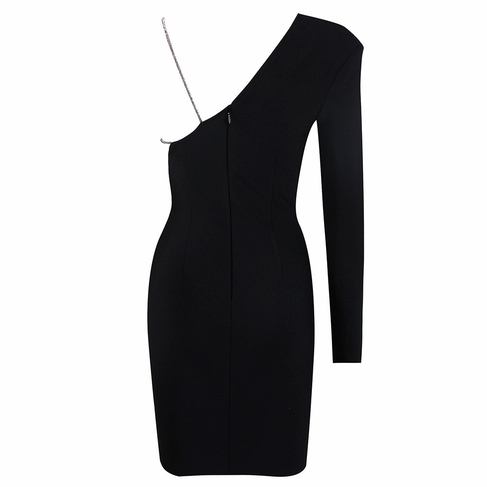 Black Bandage Dress HL8724 6