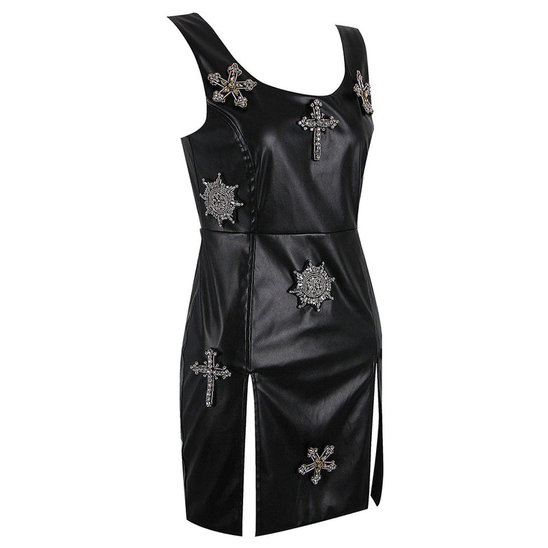 Black Bodycon Dress HL8729 4