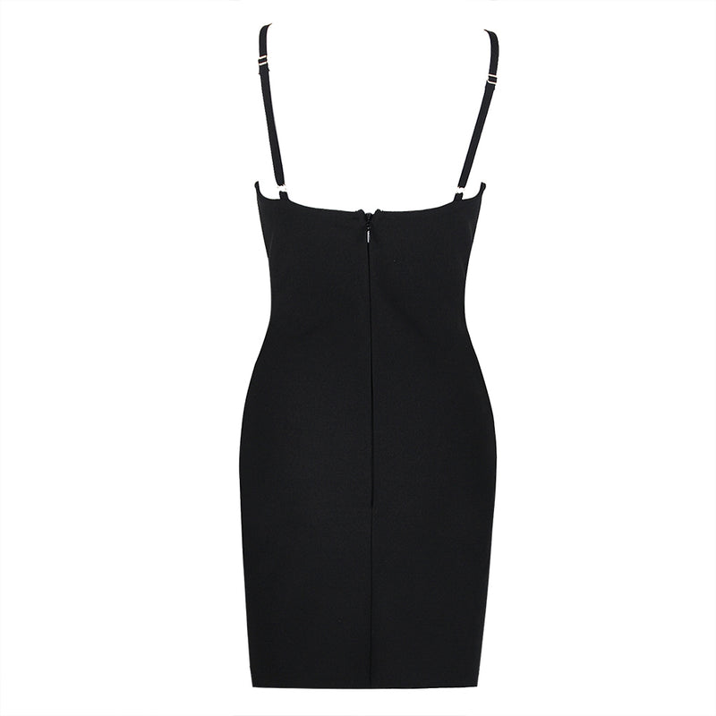 Black Bandage Dress HL9117 5