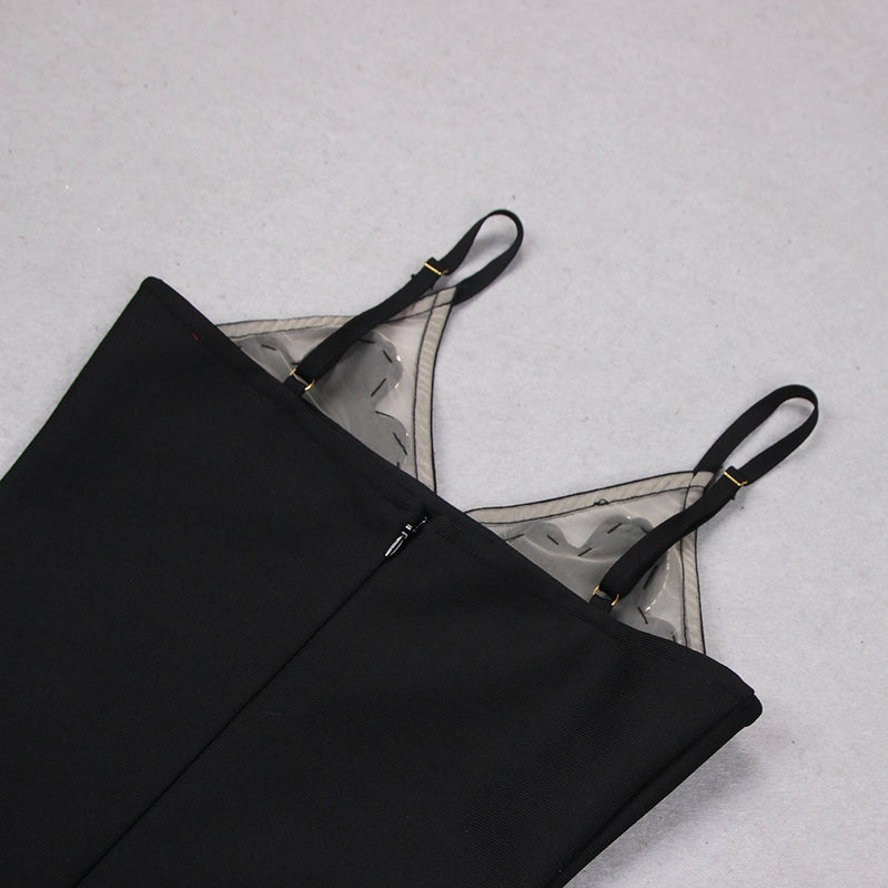 Black Bandage Dress HL9117 8