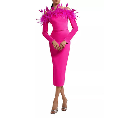 Rose Bandage Dress HL9162 1
