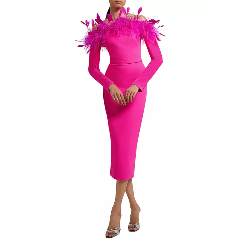 Rose Bandage Dress HL9162 1