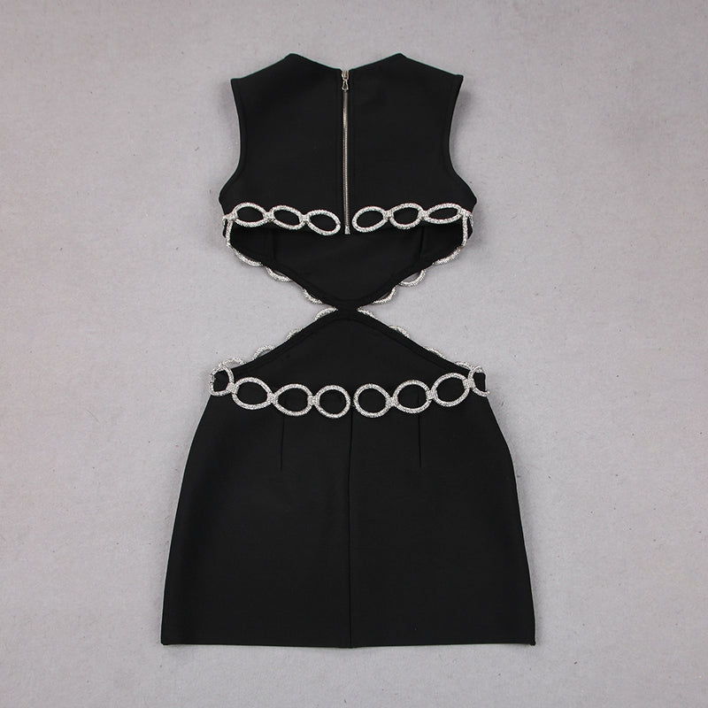Black Bandage Dress HL9163 3