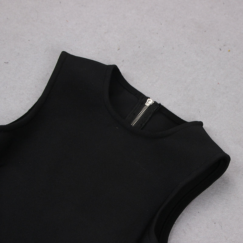 Black Bandage Dress HL9163 4