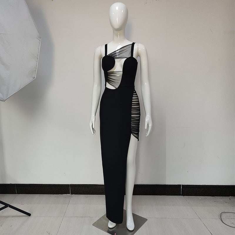 Black Bandage Dress HL9202 1