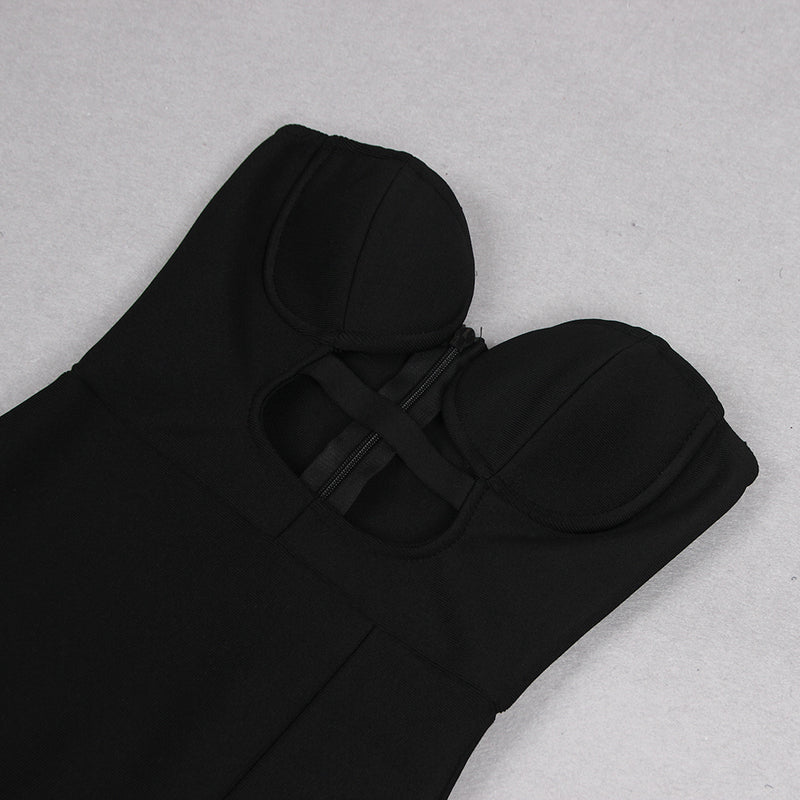 Black Bandage Dress HL9211