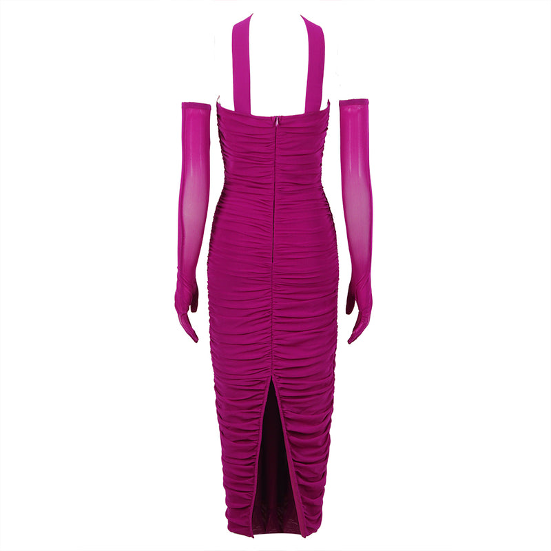 Red Bodycon Dress HI1416