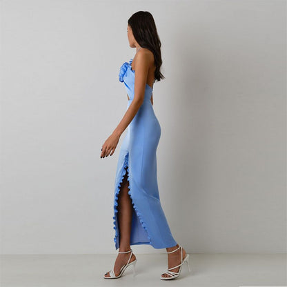 Blue Bandage Dress HL9243