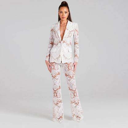 White Bodycon Set HL9305