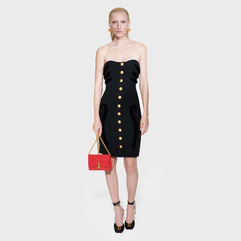 Black Bandage Dress HL9325