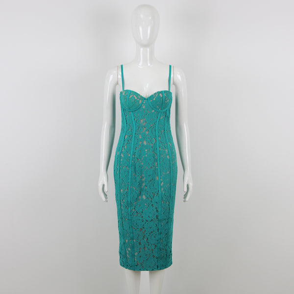 Green Bodycon Dress HL9329