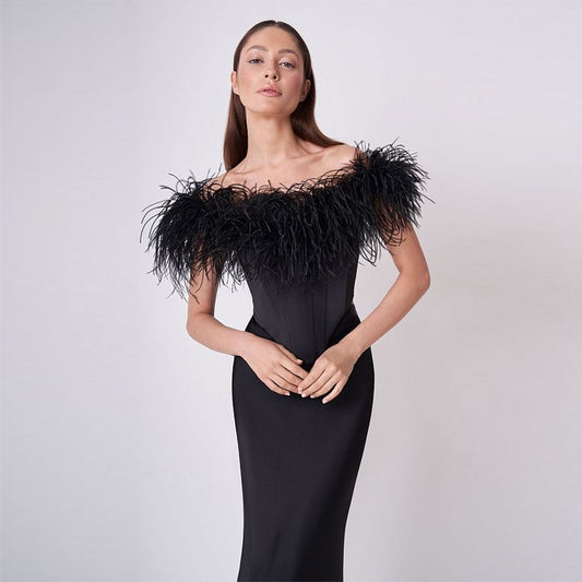 Black Bandage Dress HL9398
