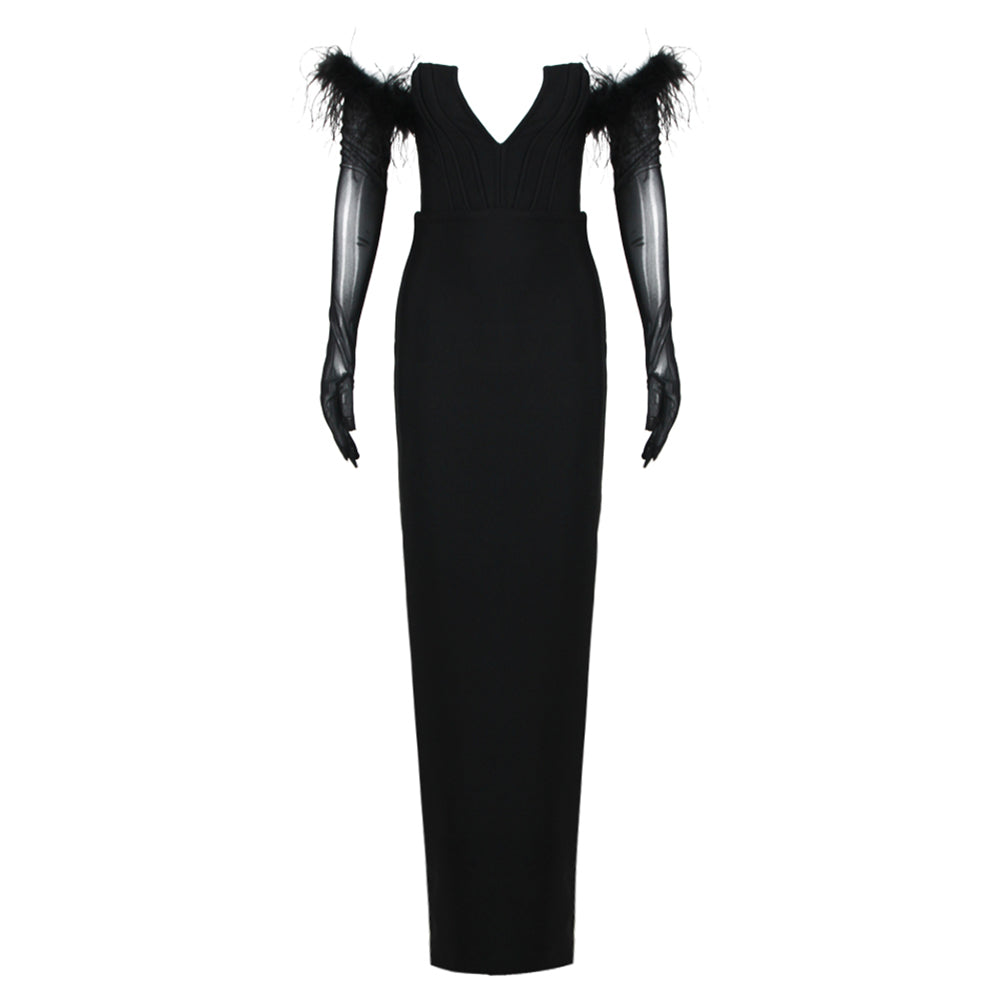 Black Bandage Dress HL9401