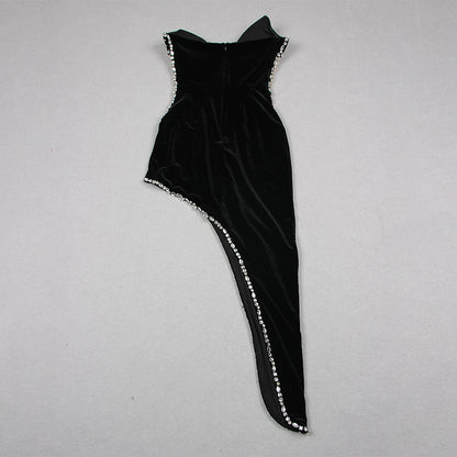 Black Bodycon Dress HL9484