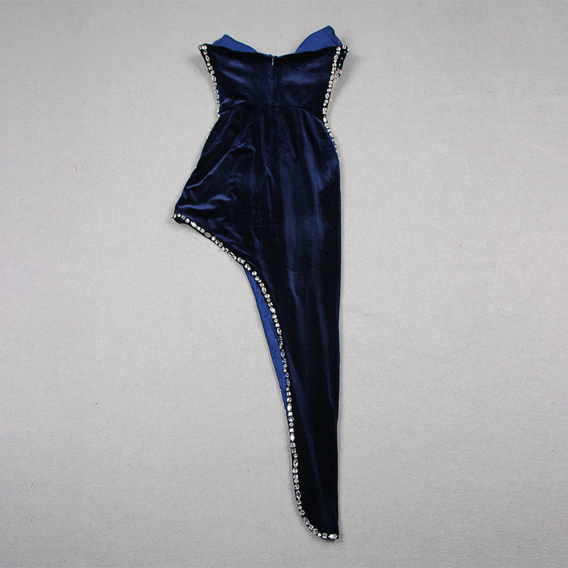 Dark Blue Bodycon Dress HL9484