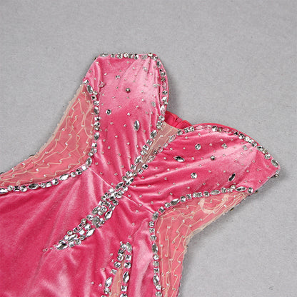 Pink Bodycon Dress HL9484