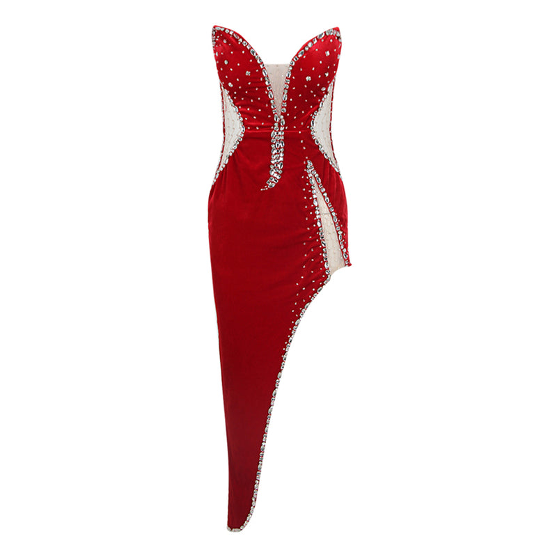Red Bodycon Dress HL9484