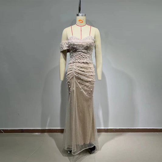 Apricot Bodycon Dress HT1002