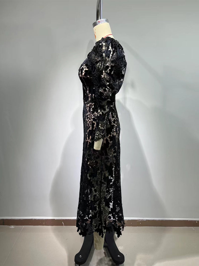 Black Bodycon Dress HT1016