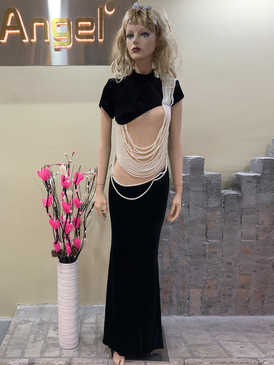 Black Bodycon Dress HT1025