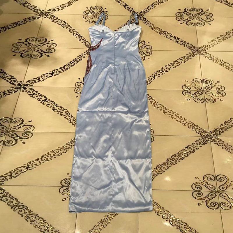White Bodycon Dress HT2630 3
