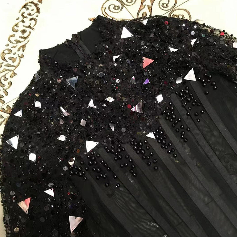 Black Bodycon Dress HT2652 4