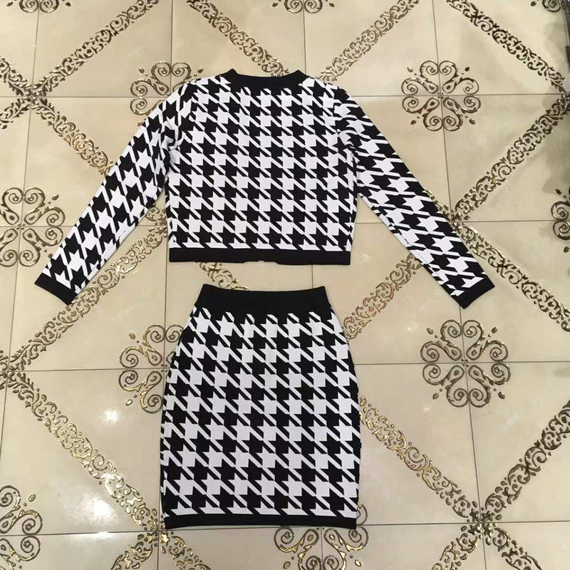 Black Bodycon Set HT2671 3