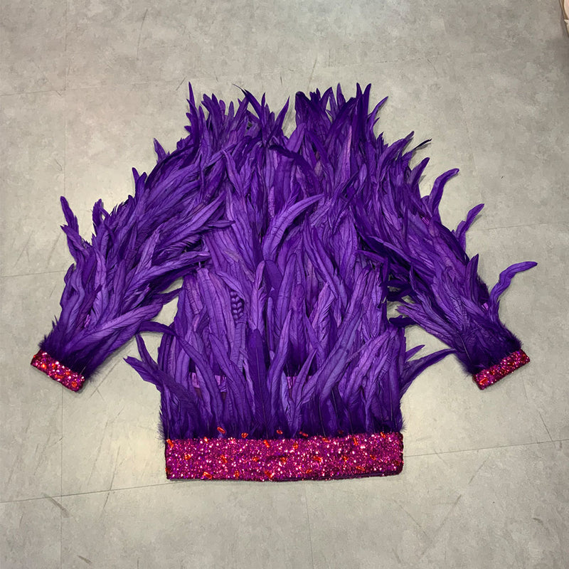 Purple Bodycon Dress HT2951 2