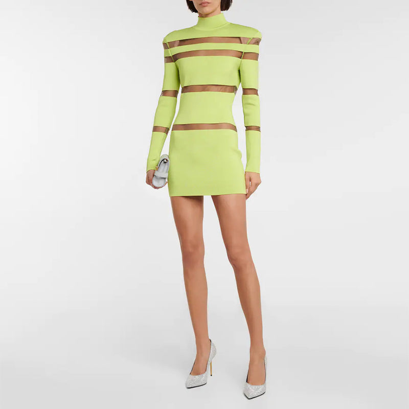 Green Bodycon Dress HT2978 1