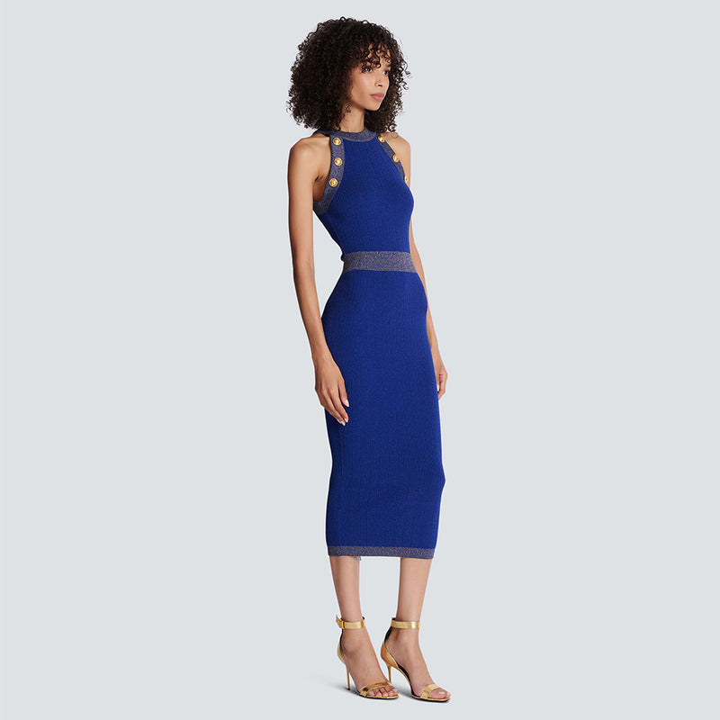 Blue Bodycon Dress HT2982 1