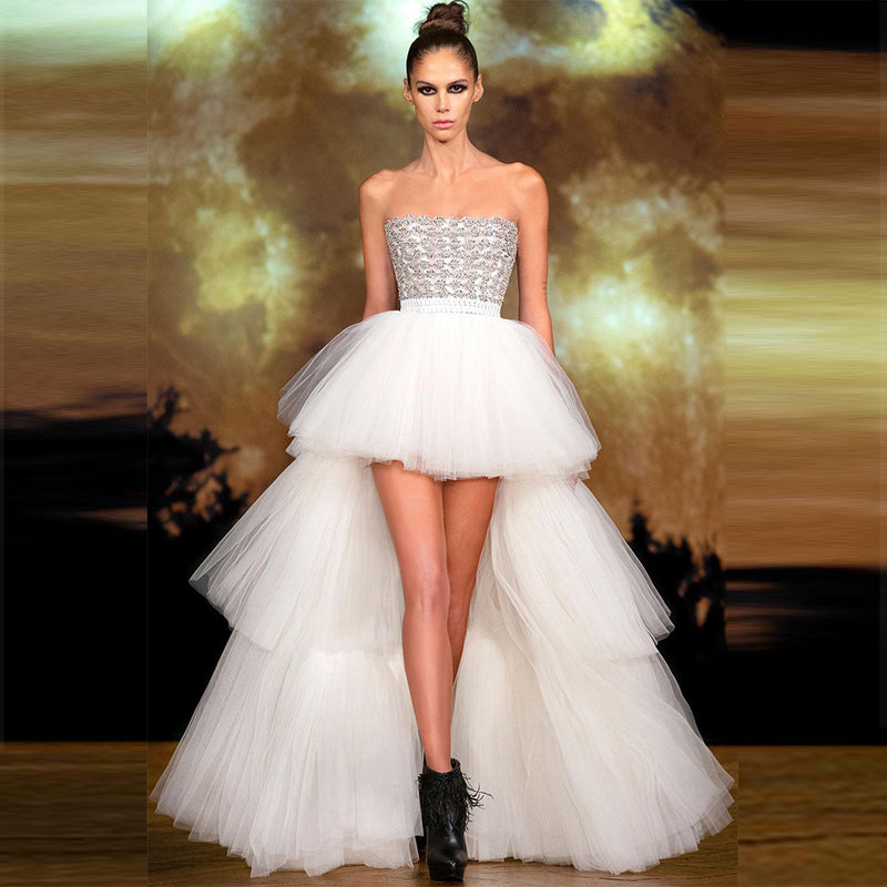 White Bodycon Dress HT2989