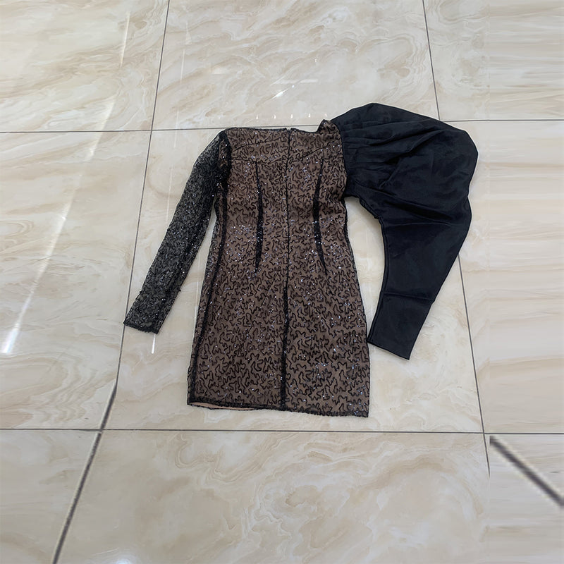 Black Bodycon Dress HT3015