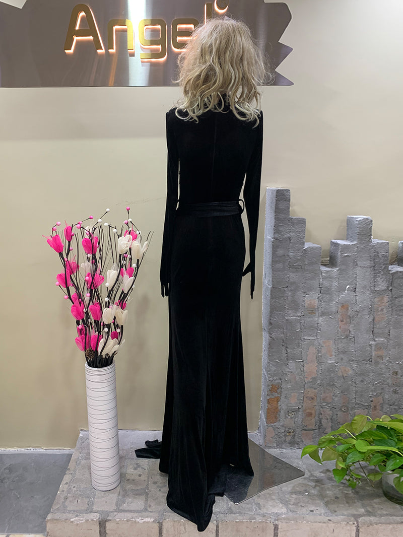 Black Bodycon Dress HT3035